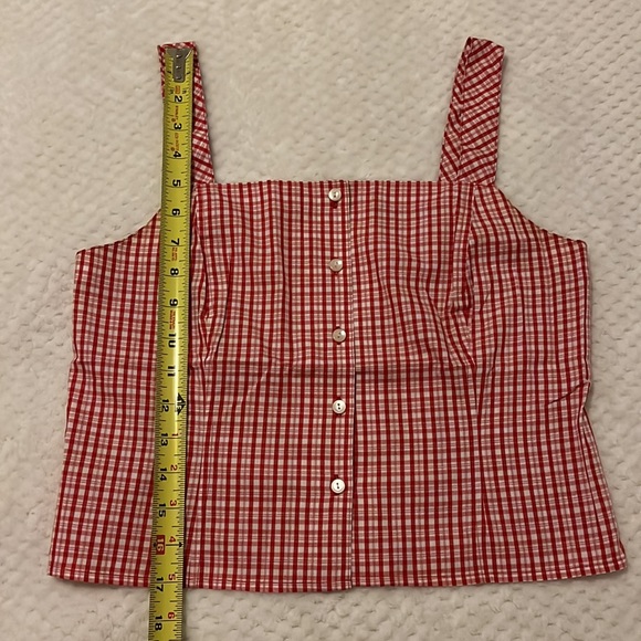 Ann Taylor Loft Plaid Top - Picture 6 of 8